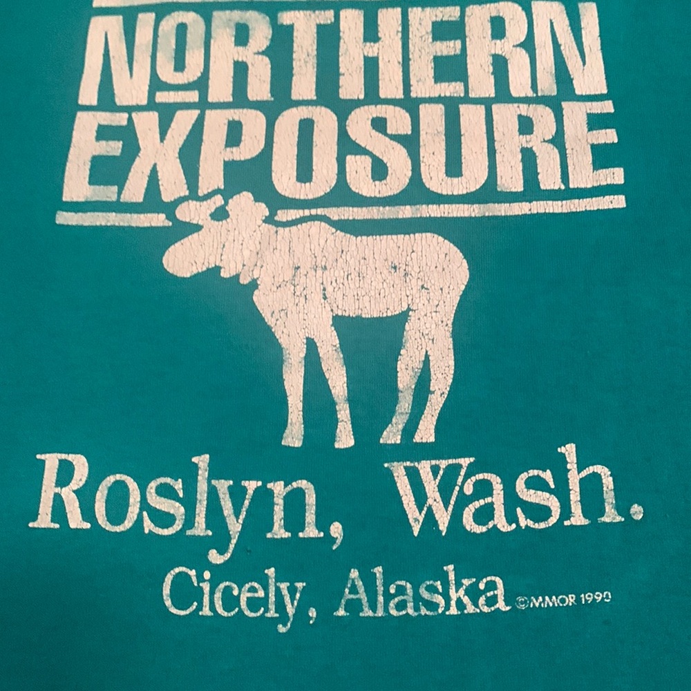 Northern exposure t shirt vintage 1990